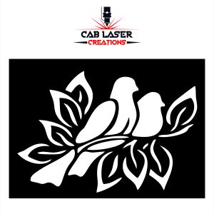 Birds Wall Decor Laser Cut Steel Art