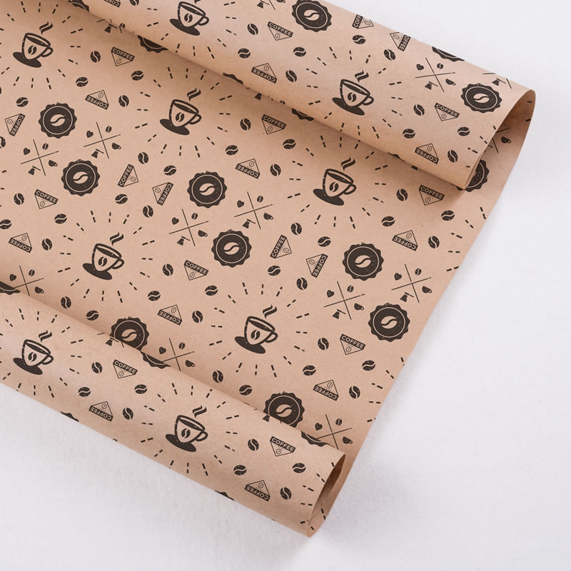 Custom Printed Brown Paper For Wrapping (incl. Design) - Image 3
