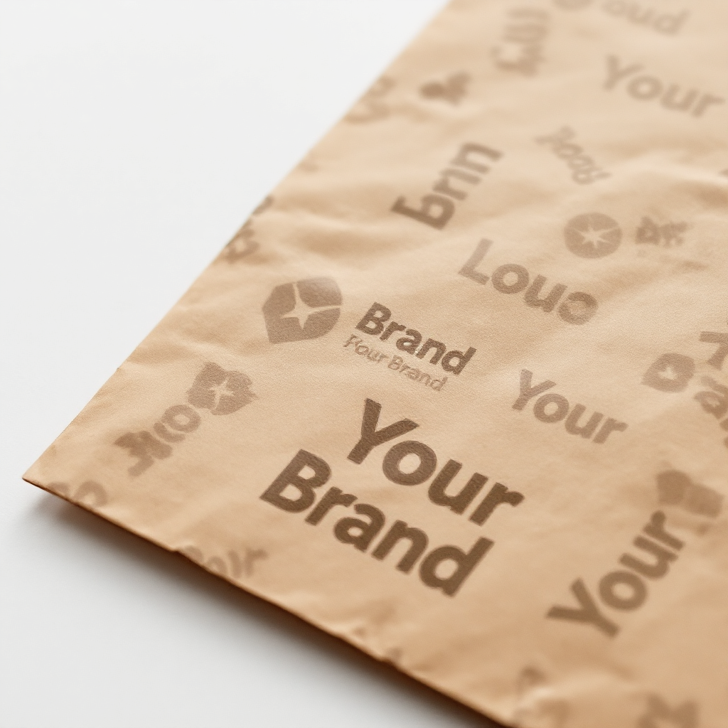 Custom Printed Brown Paper For Wrapping (incl. Design) - Image 5