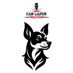 Small Dog Steel Laser Cut Wall Art