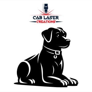 Laying Dog Welcome Metal Steel Art