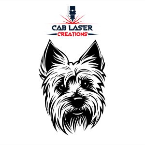 Yorkshire Dog Face Laser Cut Wall Art