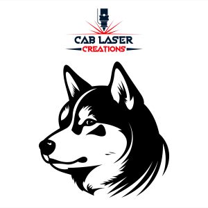 Siberian Husky Dog Head Wall Decor